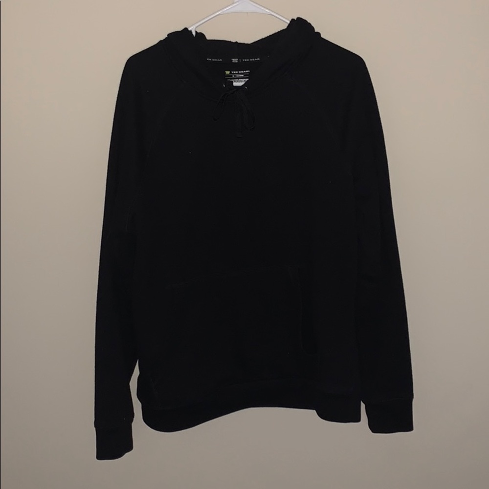 black hoodie